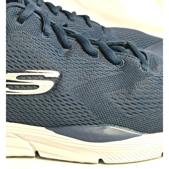 Skechers Equalizer 4 Navy Gray Sneakers 232022 Men's Size 14 Shoes - Picture 6 of 16